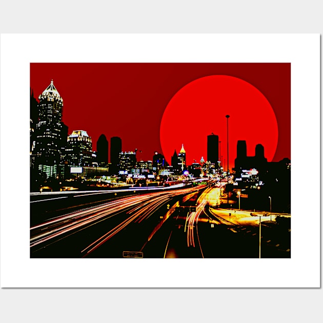 IMAGINARY BUSY CITY Wall Art by Fat Ralphs Boutique